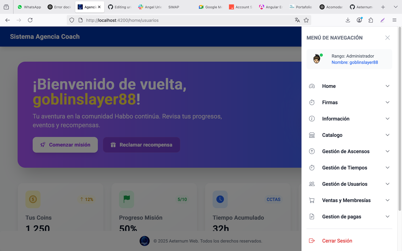 Sistema agencia v2