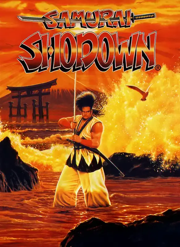 cover Mega drive Samurai Shodown
