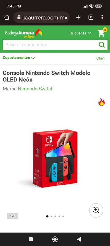 Bodega Aurrera: Nintendo Switch OLED % + bonificación BBVA $6459 