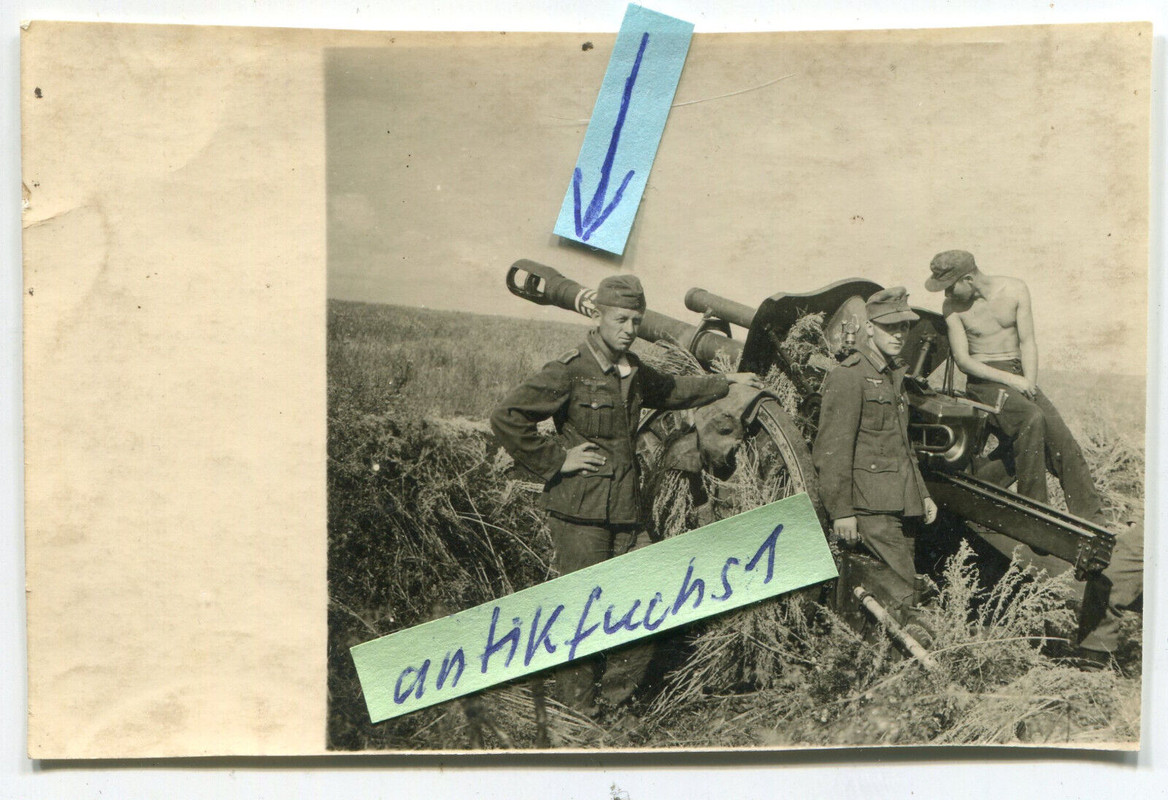 WH-Panzerjäger Pak-Geschütz mit Panzer-Abschuß-Bilanz in Polen im 2.WK