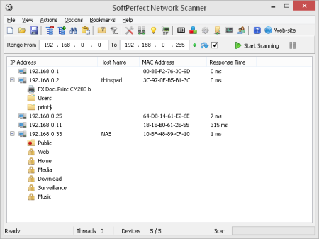 SoftPerfect Network Scanner 8.1.2 (x64) Multilingual