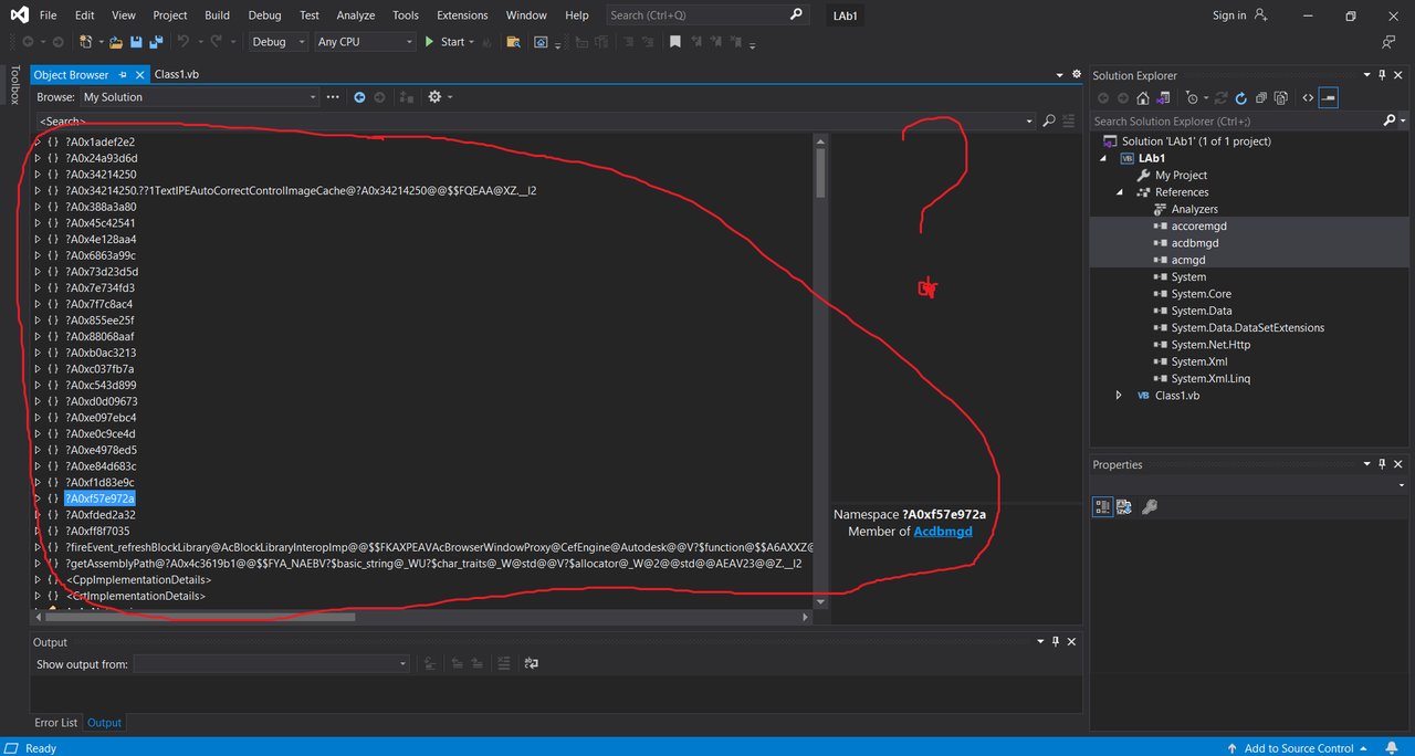 странные классы