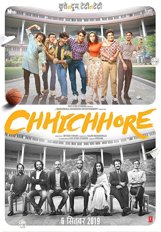 Chhichhore (2019) Hindi Full Movie HDRip 500MB ESubs Download