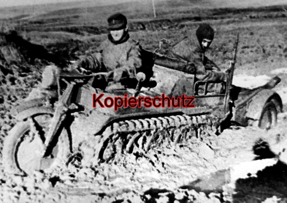 SD KFZ 2 NSU Kettenkrad in Rußland1