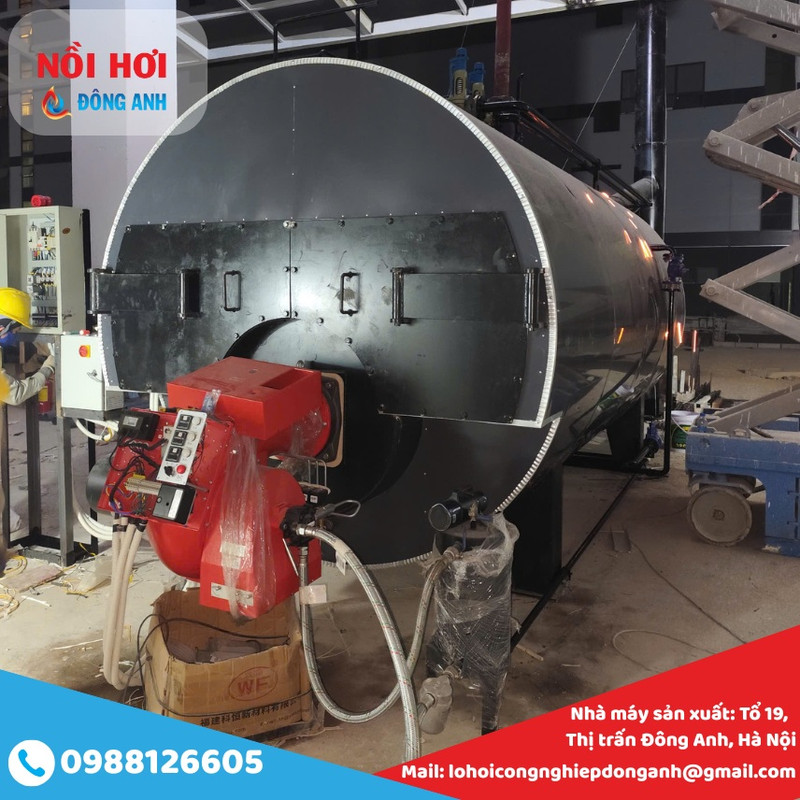 nồi hơi đốt dầu fo