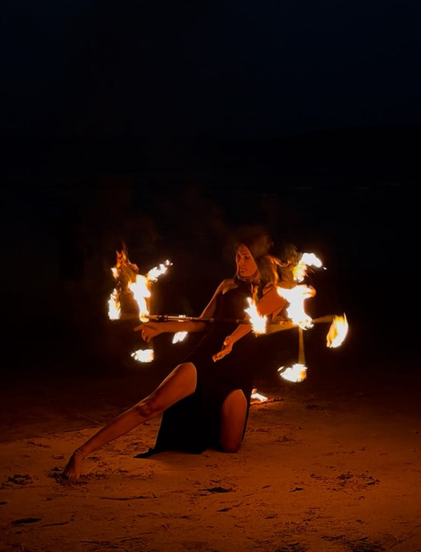 Emilienne — Phoenix Fire Team performer in Krabi