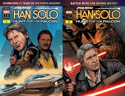Star Wars - Han Solo - Hunt For The Falcon #1-3 (2025-2026)
