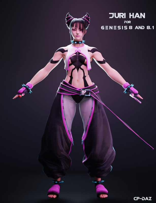 Juri Han SF6 For Genesis 8 And 8.1 Female (New Links)