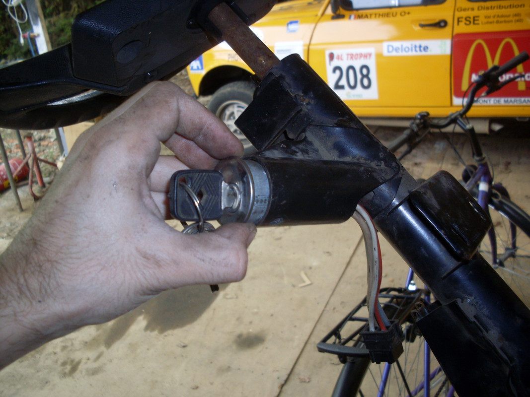 6 Puis on tire le neiman, ça force un peu, il sort pas tout seul