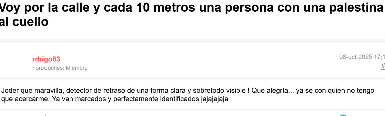 Screenshot 2026 02 26 at 01 30 12 Voy por la calle y cada 10 metros una persona con una palestina al
