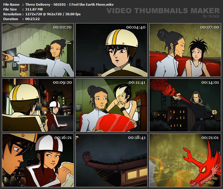 Three Delivery - S01E01 - I Feel the Earth Move.mkv