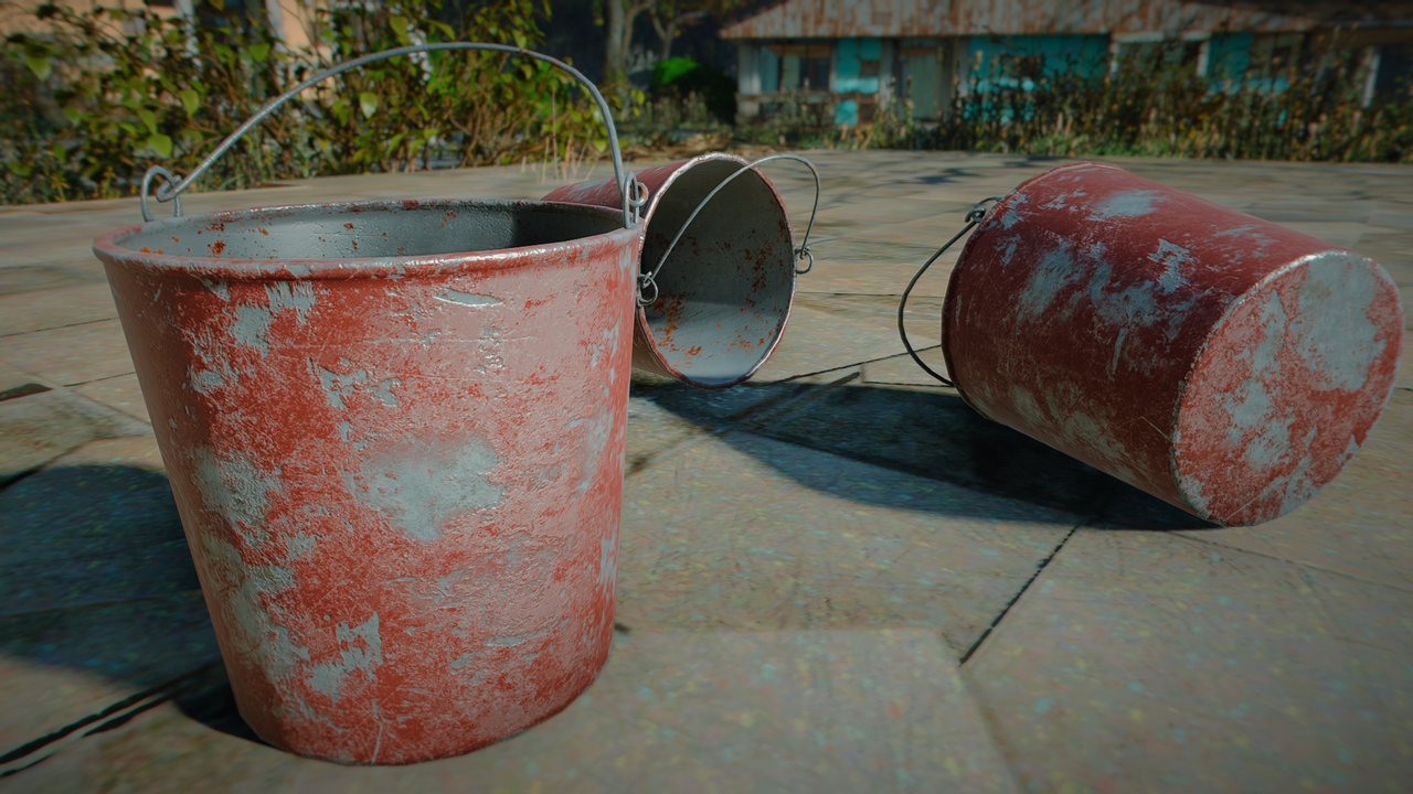 Halffaces - a little nicer Metal Buckets at Fallout 4 Nexus - Mods and ...