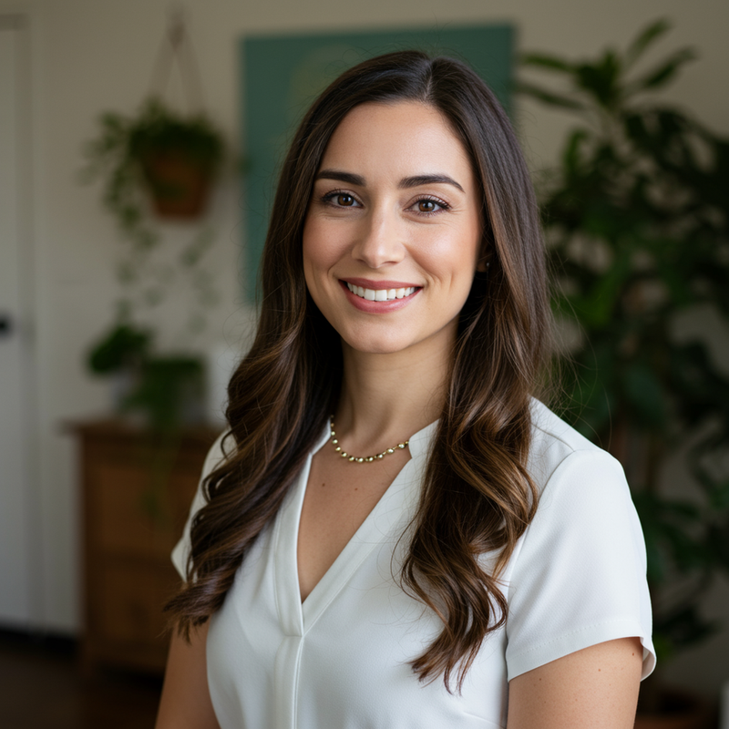 Foto de María Gonzales, autora