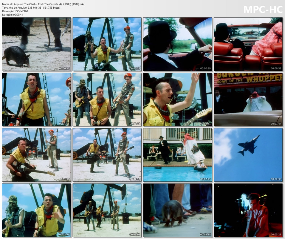 The Clash - Rock The Casbah (Official Video 4K 2160p) [1982]