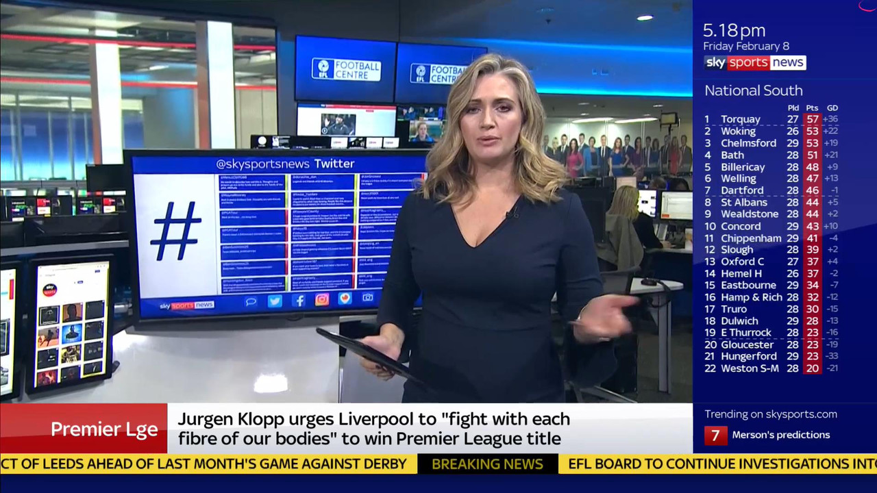 08 February - 17.00.00 - Sky Sports News At 5. A comprehensive r