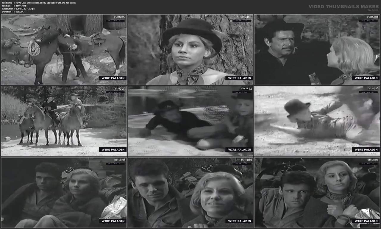 Have Gun, Will Travel S05e02 Education Of Sara Jane.mkv