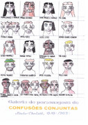 07 Galeria de personagens de Confusões Conjuntas parte 1 de 5