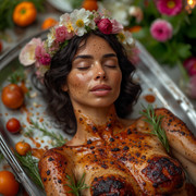 Garden wedding wom served Blackh 0 81