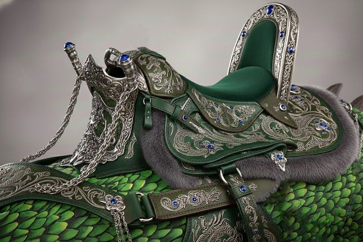 3 ddraig saddle