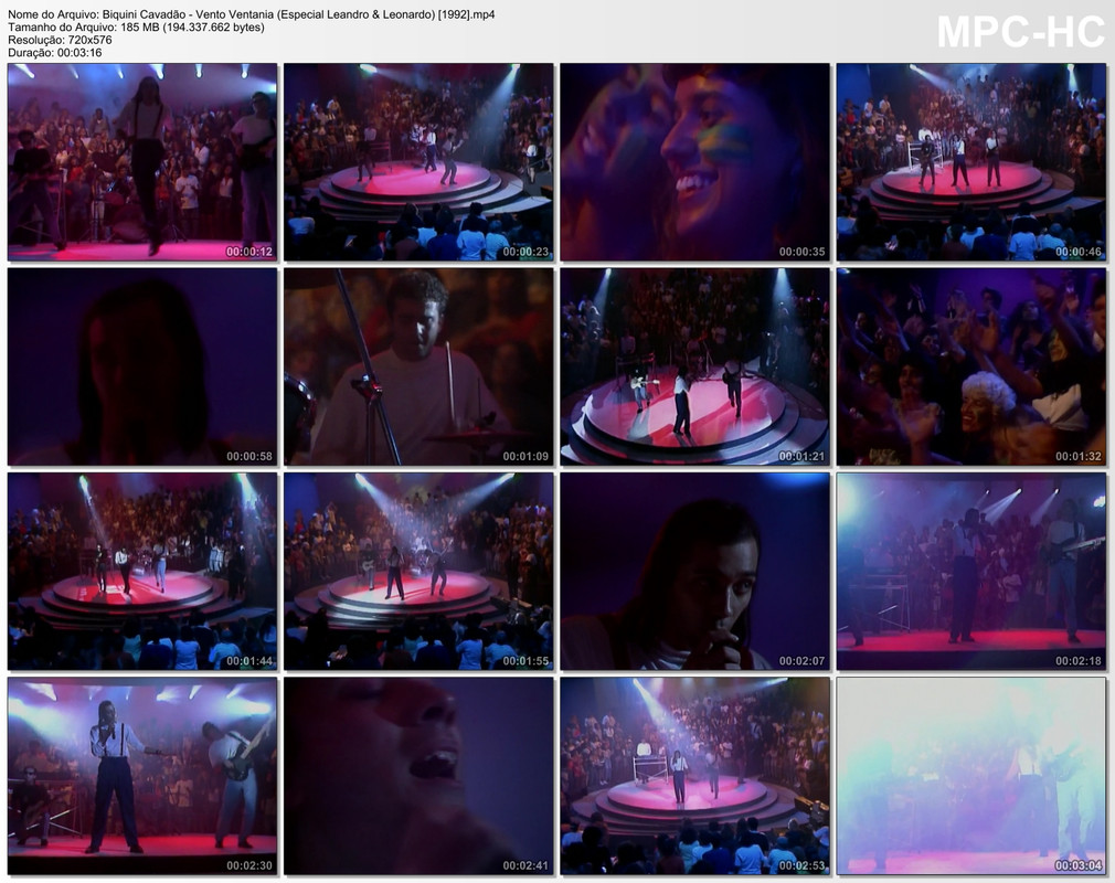 Biquini Cavadão - Vento Ventania (Especial Leandro & Leonardo) [1992]