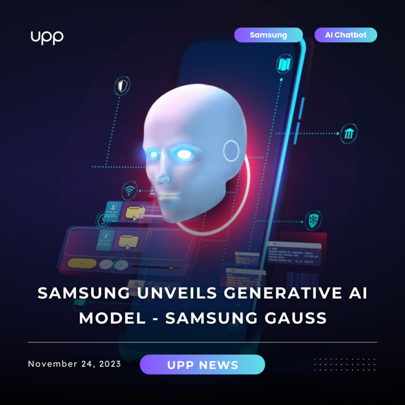 Samsung unveils Generative AI Model - Samsung Gauss.