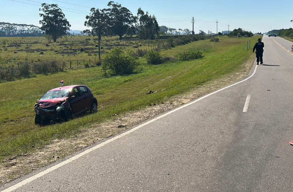 Choque en ruta 10