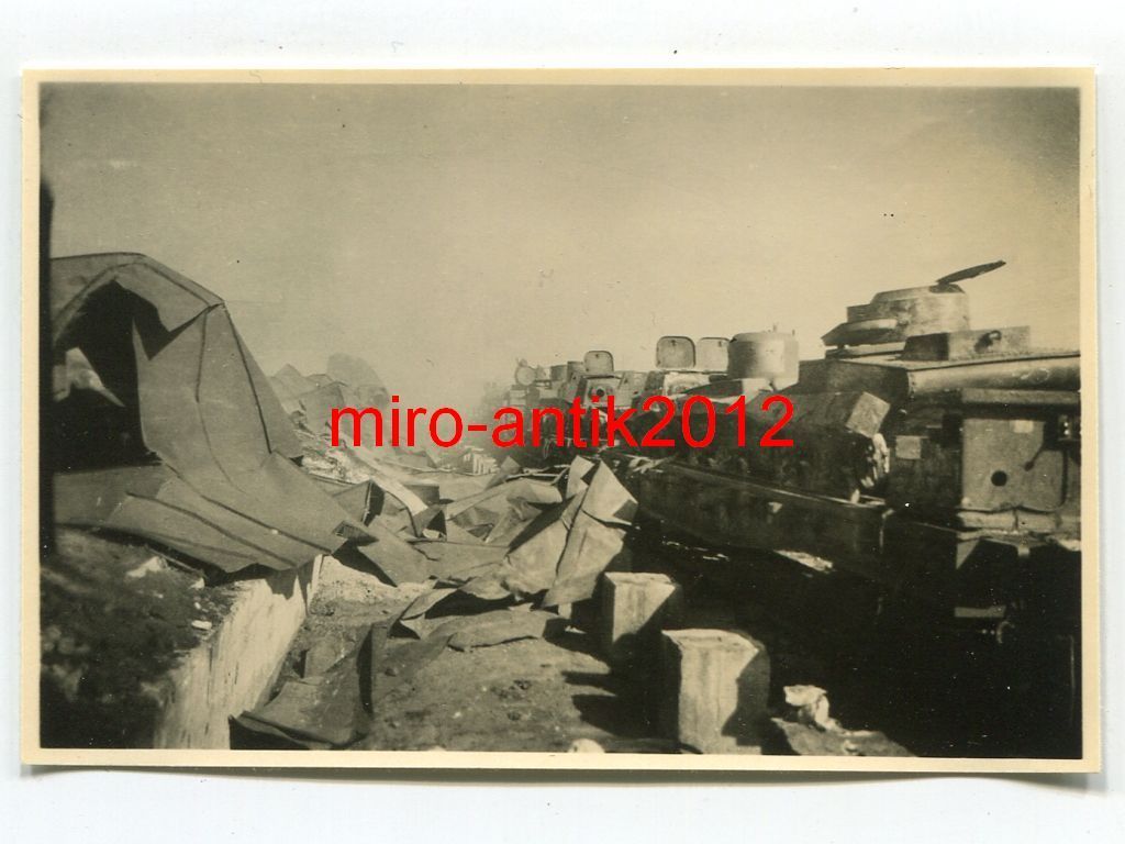 zerstörter Panzer, Transportzug, Otrada-Kubanska