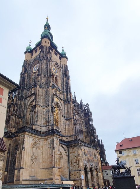 Casa Danzante, Reloj en movimiento y Castillo de Praga - Viena - Bratislava - Praga, Navidad 2024 (48)