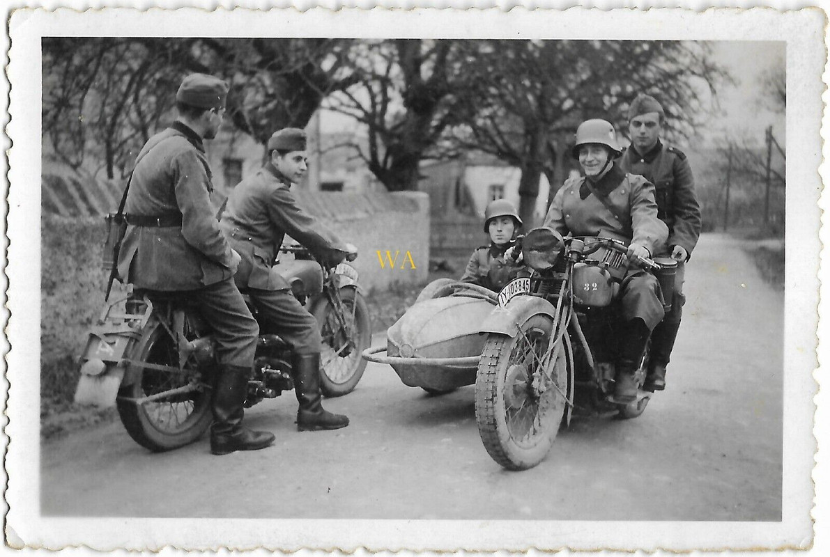 Deutsches Motorrad NSU Kennzeichen Kradfahrer Technik DKW BMW Puch Zündapp