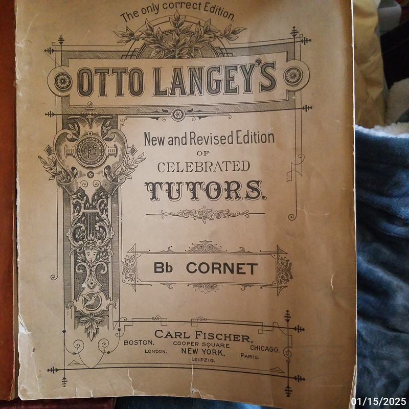 Otto Langley's 1889 New edition of celebrated tutors