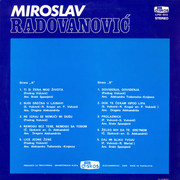 Miroslav Radovanovic - Diskografija Miroslav-Radovanovic-1975-LP-Zadnja