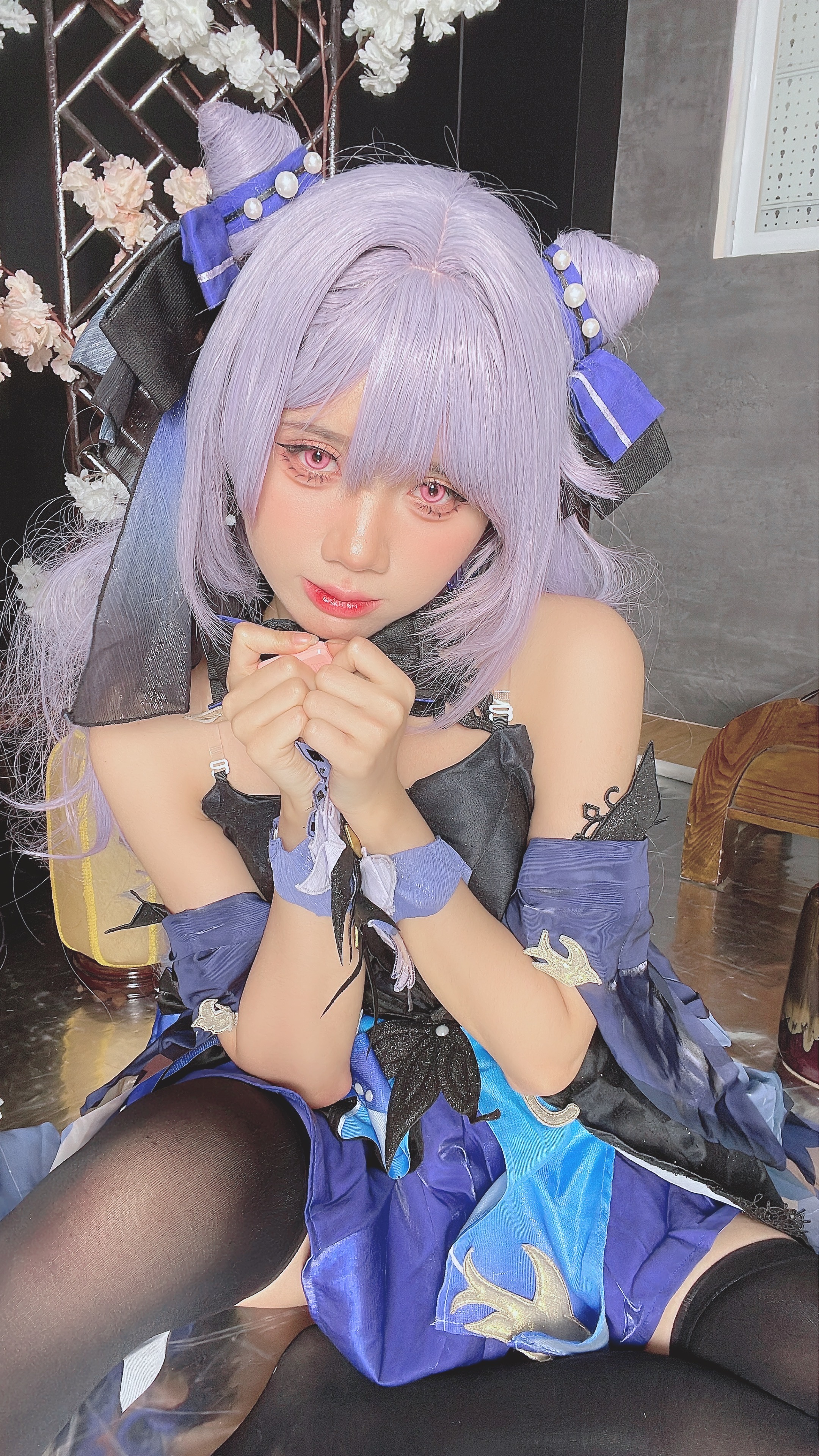PoppaChan Keqing Cosplay (Genshin Impact) – 120 Photos 10 Videos 1.08GB插图2