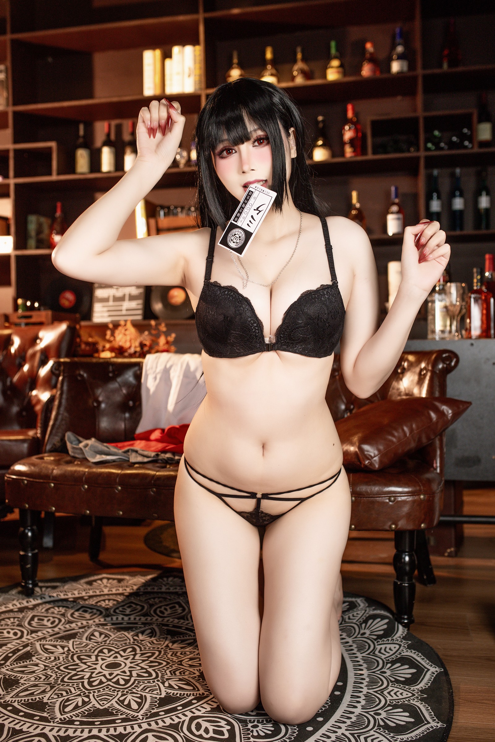 兔胖胖min – 狂赌之渊 蛇喰梦子 Cosplay 高清写真集（40P-277.8MB）插图5