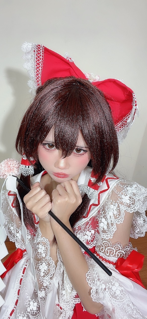 PoppaChan Reimu Hakurei Cosplay (Touhou Project) – 111 Photos 14 Videos 1.13GB插图3
