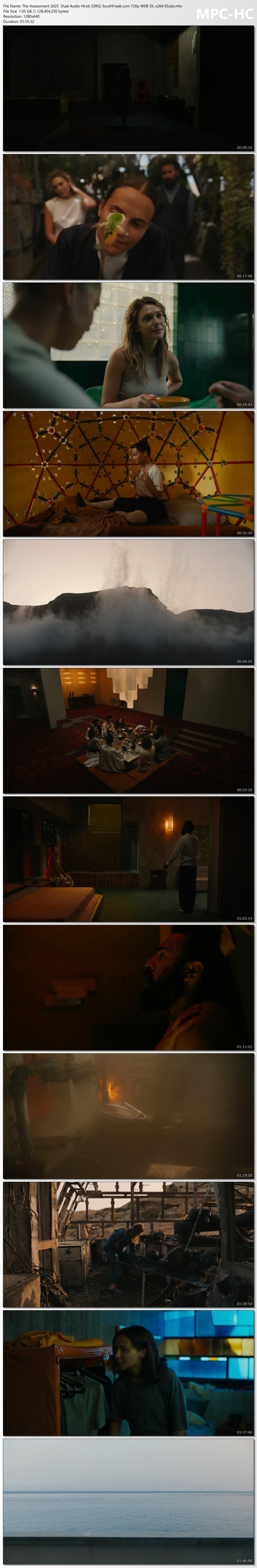 The Assessment 2025 Dual Audio Hindi ORG South Freak com 720p WEB DL x264 ESubs mkv thumbs - hdhubflix, hubflix, hdmovieshub, allmovieshub
