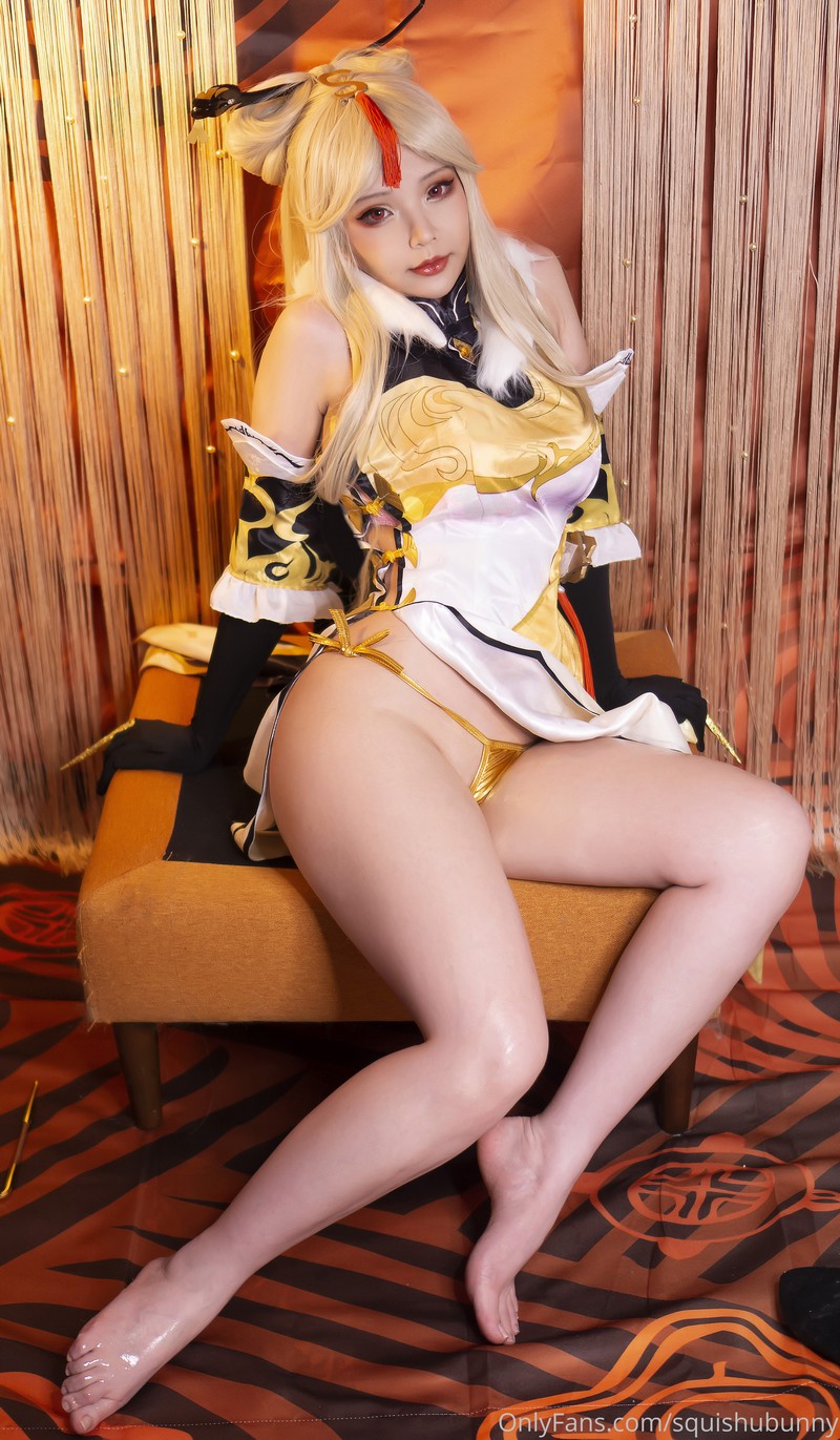 Hana Bunny 凝光 Cosplay写真｜原神 Ningguang 高清图片合集[11P-41.3M]插图7