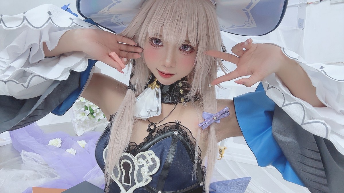 PoppaChan Herta Cosplay (Honkai Star Rail) – 114 Photos 10 Videos 1.02GB插图6