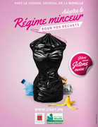 Moselle, déchets, régime minceur, pub