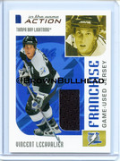 2003-04 ITG Action Jerseys #M-267 [Vincent Lecavalier] [Tampa Bay Lightning] [Franchise] [~100] [swa