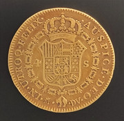 4 Escudos de 1787. Carlos III. Madrid. 4-escudos-carlos-iii-rev