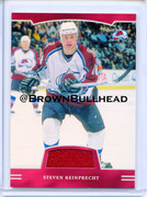 2002-03 BAP First Edition Jerseys #FE-006 [Steven Reinprecht] [Colorado Avalanche] [~100] [swatch=pu