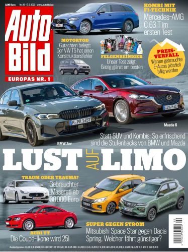 Cover: Auto Bild Magazin No 20 vom 17  Mai 2023