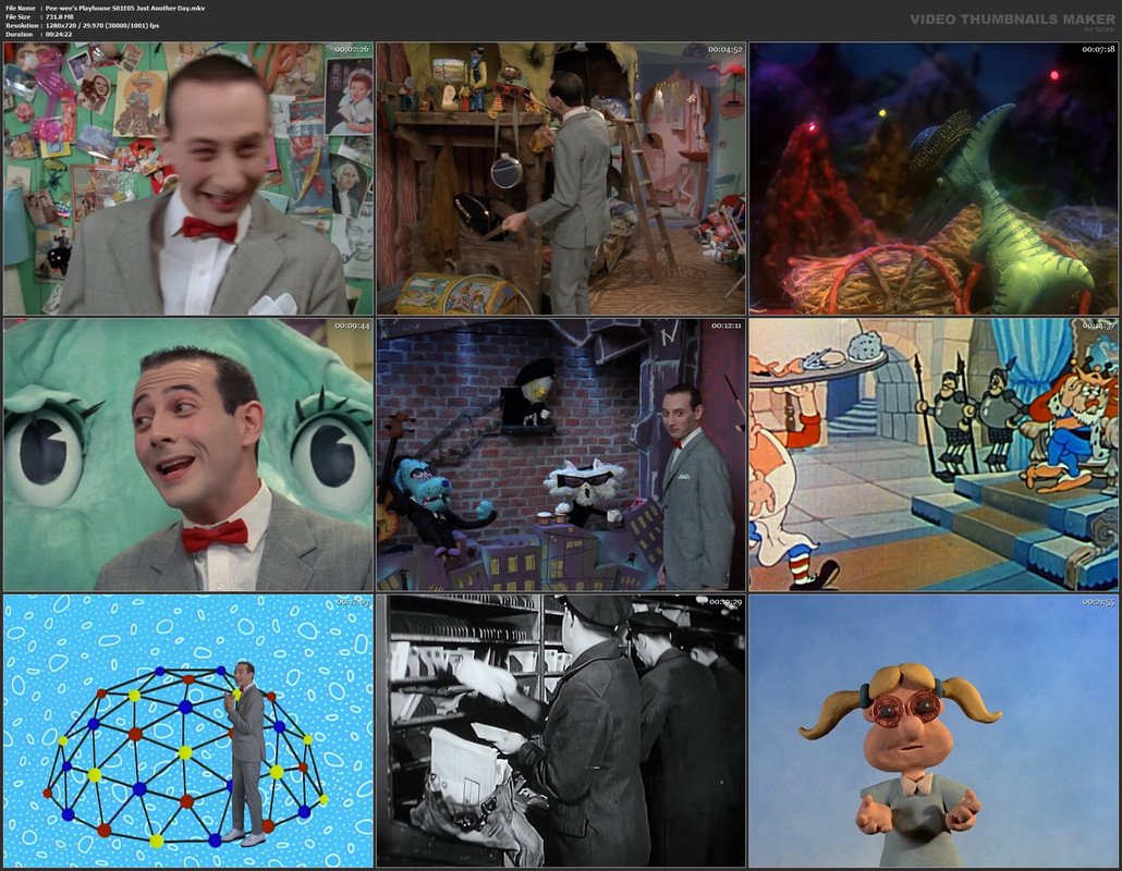 Pee-wee's Playhouse S01E05 Just Another Day.mkv