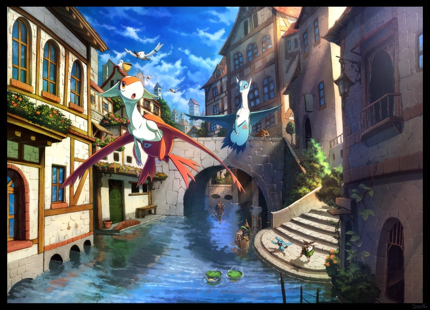 latias-wingull-latios-lotad-buizel-and-5