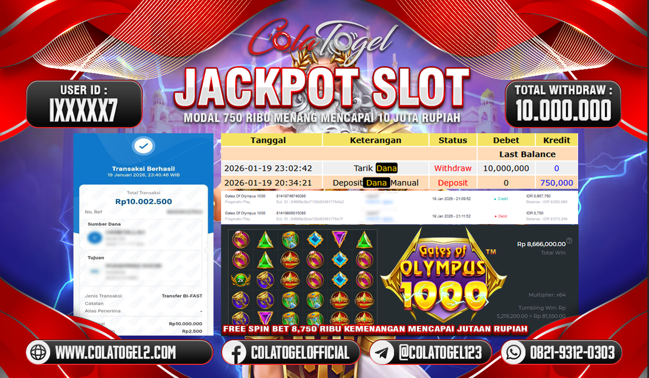 JACKPOT SLOT GACOR!!