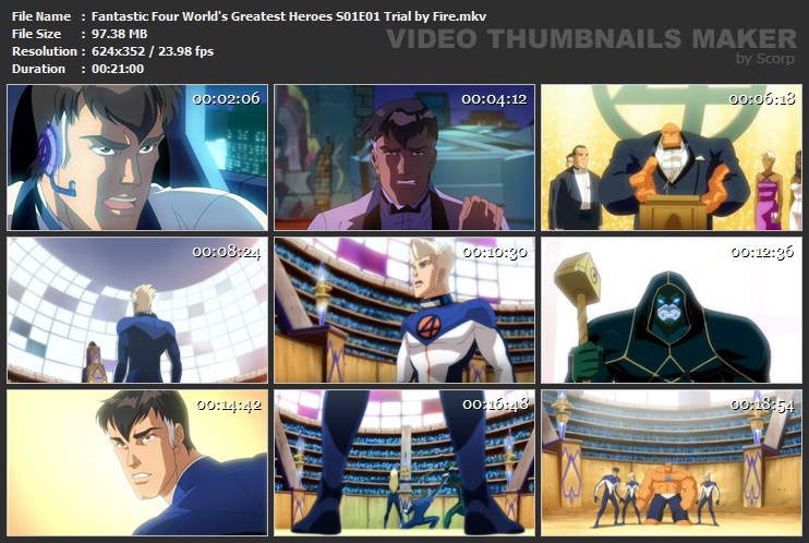 Fantastic Four World's Greatest Heroes S01E01 Trial by Fire.mkv