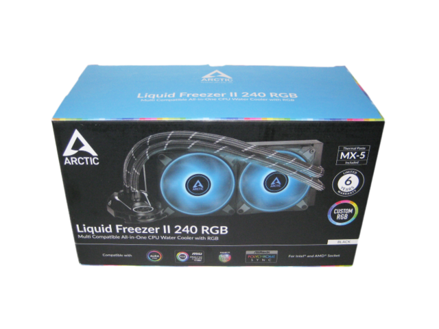 Liquid Freezer II 240, Multi-Compatible AiO CPU Water Cooler