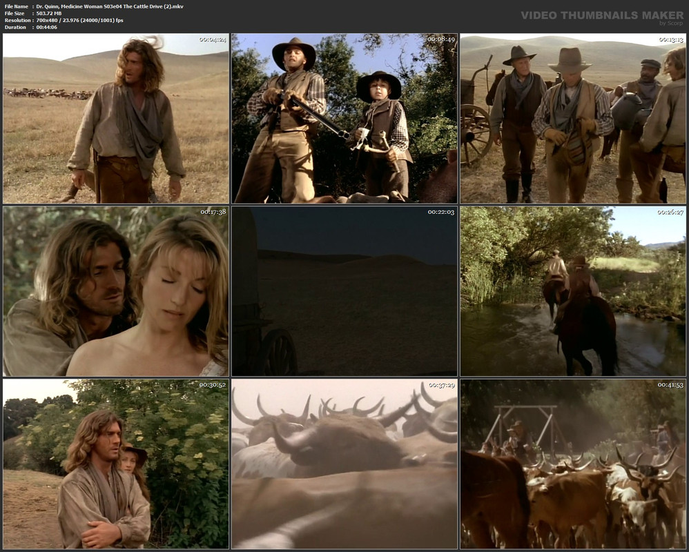Dr. Quinn, Medicine Woman S03e04 The Cattle Drive (2).mkv