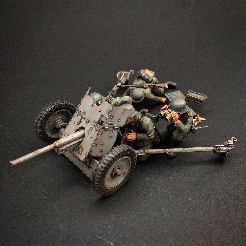 Tamiya 1/35 3,7cm Anti-Tank Gun PaK35/36 - Ready for