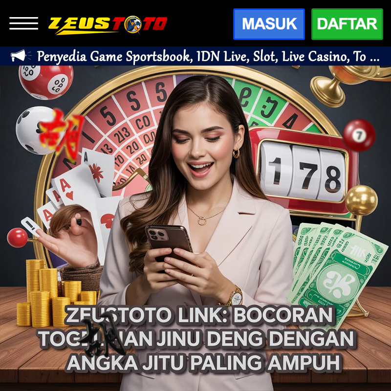 ZEUSTOTO LINK: Bocoran Togel Hari Ini dengan Angka Jitu Paling Ampuh image 1